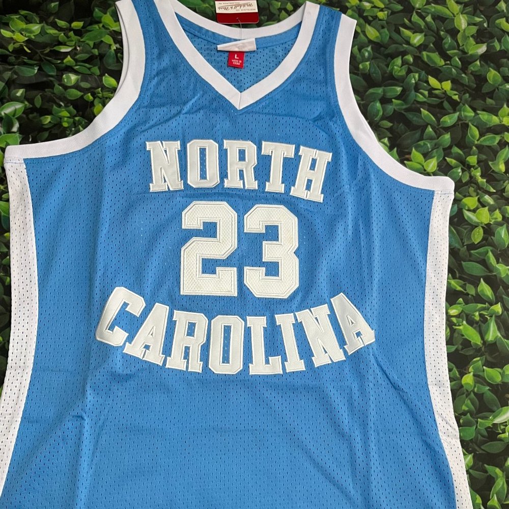 83-84 NORTH CAROLINA BLUE JORDAN JERSEY
